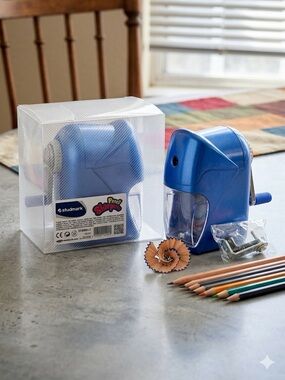 Studmark Manual Crank Pencil Sharpener - New in Box